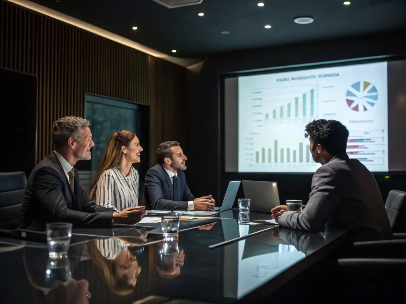 Participants actively engaging in a Scornbox.fun business growth workshop, focusing on practical strategies and actionable insights.